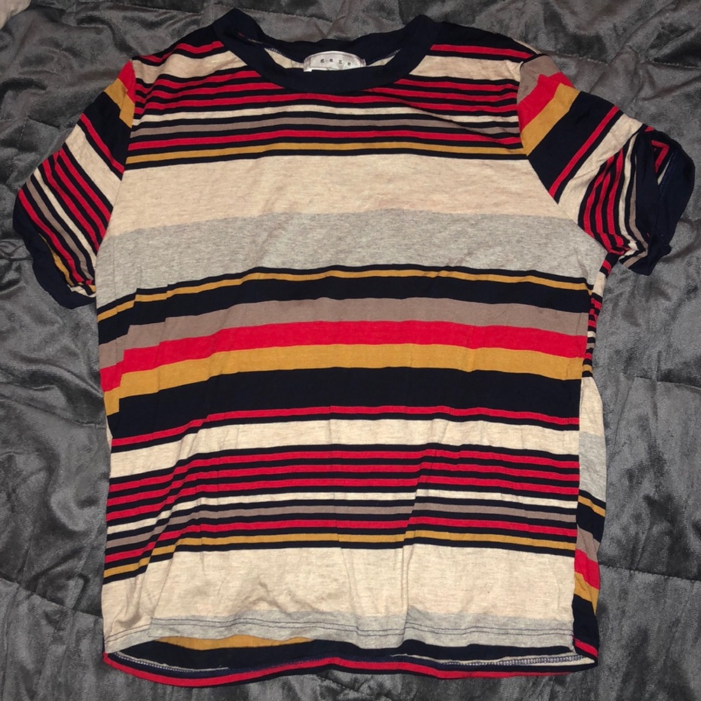 Multicolor Stripe Top